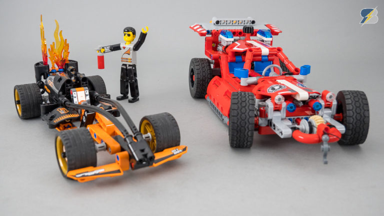 Lego Technic 42075 Fire Racer B Model Review Speed Build RacingBrick