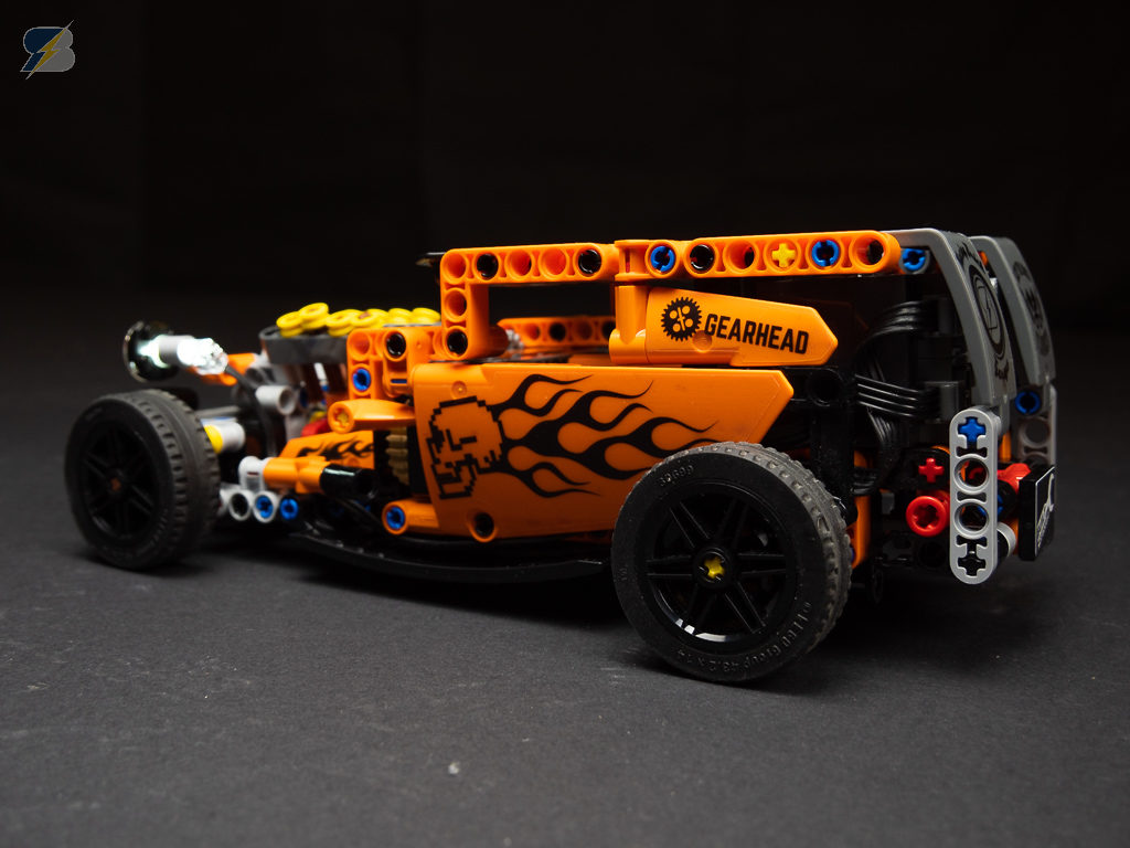 LEGO Technic 42093 Hot Rod RC Mod With BuWizz RacingBrick