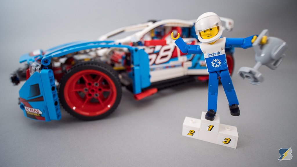 Lego Technic 42077 Rally Car speed build & features - RacingBrick