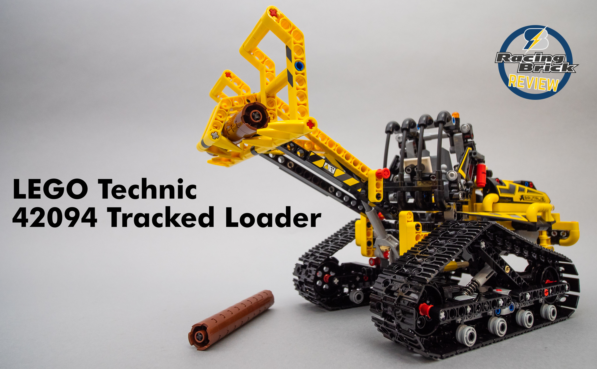 42094 Tracked Loader unboxing, speed build and details - RacingBrick