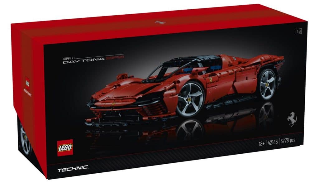 LEGO Technic 42143 Ferrari Daytona SP3 box