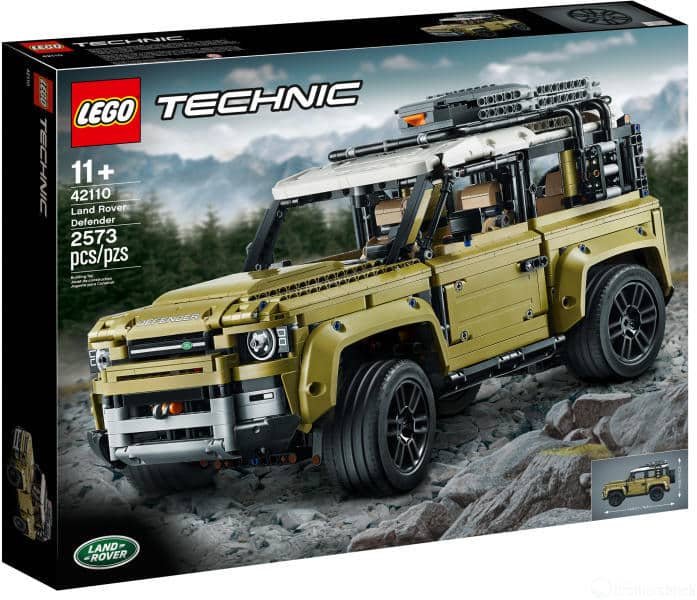 LEGO Technic 42110 Land Rover Defender set box